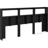  Uzglavlje Crni hrast 200 x 17 x 102 cm Konstruirano drvo | shoptok.hr