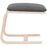  Tabure tamnosivi 51 x 41 x 40 cm od tkanine | shoptok.hr