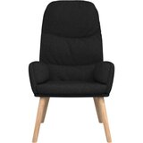  Stolica za opuštanje od tkanine crna | shoptok.hr