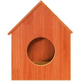  Hiša za mačke voščeno rjavo 41x50x50 cm masivni les borovega, (5000215080) | Shoptok.si