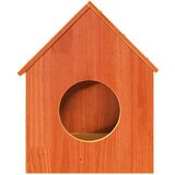  Kuća za mačke voštano smeđa 41x50x50 cm od masivne borovine | shoptok.hr