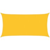vidaXL Senčno jadro 160 g/m² rumeno 2,5x4,5 m HDPE | Shoptok.si