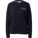 Tommy Hilfiger Sweater majica tamno plava / crvena / bijela
