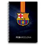  Beležka FC Barcelona A6 s špiralo Cene