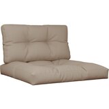 vidaXL Blazine za palete 2 kosa taupe blago, (21413564) Cene
