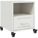  Noćni ormarići 2 kom bijeli 36x39x43,5 cm čelični | Eponuda.com