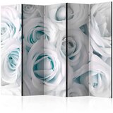  Paravan u 5 dijelova - Satin Rose (Turquoise) II [Room Dividers] 225x172 Cijene