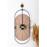 WALLXPERT Zidni sat 77x29cm Smeđe-Crne boje | Eponuda.ba
