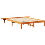  Krevetna konstrukcija Vosak smeđa 150 x 200 cm | shoptok.hr