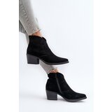S. BARSKI Suede Cowboy Boots with Zip D&A | ePonuda.com