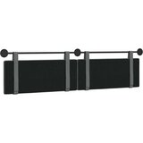  Držeće uzglavlje Zidne Tamno siva 210 x 55 x 5 cm tkanina - Tamno siva 200 cm bez LED svjetla | shoptok.hr