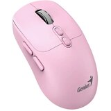 Genius NX-8080S bežični miš, Bluetooth i 2,4 GHz, tihe tipke, rozi | shoptok.hr