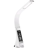 Avide namizna svetilka Business Leather Calendar Bela LED SM Cene