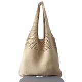 Dardanar Kvačkano pleteno torbo Ženska plažna torba Estetična torba Pletena mreža, (21167097) | Shoptok.si
