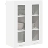 vidaXL Viseča omarica Riga Bela 60 x 31 x 80 cm Konstruiran les | Shoptok.si