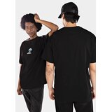 Blue Flowers Flower T-shirt black | Shoptok.si