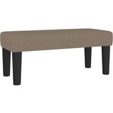 vidaXL Krevet s oprugama i madracem smeđesivi 120 x 190 cm od tkanine | shoptok.hr