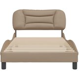  Okvir kreveta bez madraca Hvar boja cappuccina 100x200 cm umjetna koža | shoptok.hr