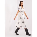 Italy Moda Dress-DHJ-SK-17260.90-ecru | Shoptok.si