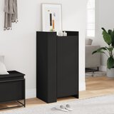 vidaXL Ormarić za cipele crni 52x37,5x100 cm od konstruiranog drva | shoptok.hr