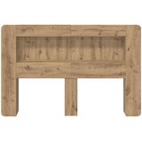  Glava kreveta s ormarićem Hrast artisan 140 cm | Shoptok.si