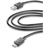 Cellular Line Kabel USB-A na Micro USB, 300cm, Crni, (8018080294259) Cijene