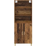  Highboard Staro drvo 69,5 x 32,5 x 180 cm Konstruirano drvo | shoptok.hr