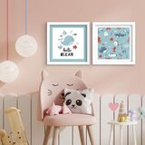 Wallity slika 2P3333BCT-018, 2 dela, 33 x 68 cm Cene