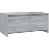  Stolić za kavu siva boja hrasta 90x50x41,5 cm konstruirano drvo | shoptok.hr
