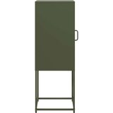 vidaXL Bivak Olive Green 36x39x107 cm Hladno valjano jeklo | Shoptok.si