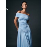 Sinsay Off-shoulder haljina s asimetričnim šavom | shoptok.hr