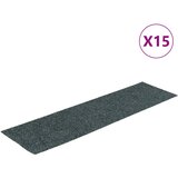 The Living Store Samolepilne preproge za stopnice 15 kosov 76x20 cm zelene - Preproga Za Stopnice, (21487557) | Shoptok.si