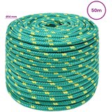  Višenamjensko pomoćno uže 14 mm 50 m Zelena PP | shoptok.hr
