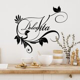 Wallity zidna dekoracija Dolce Vita 3, 56x48cm, Crna Cene