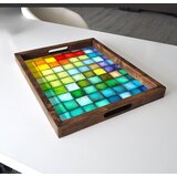 Aberto Design Poslužavnik REF014 48 x 38 x 4 cm, Šareni | ePonuda.com
