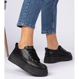 Gemre Black women's high-sole sneakers Selina | shoptok.hr