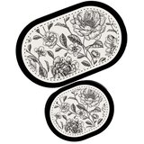  Rasse Multicolor Bathmat Set (2 Pieces) | Eponuda.com