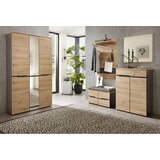 Voleo garderobna omara barve grafita, hrast artisan | Shoptok.si