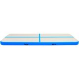  Strunjača na napuhavanje s crpkom 400 x 100 x 15 cm PVC plava | shoptok.hr