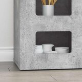 Kreveta Betonski sivi 100 x 35 x 59 cm Konstruirano drvo | shoptok.hr