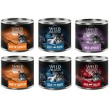  Mešano poskusno pakiranje: Wild Freedom Adult - 6 x 200 g (2 x piščanec, 2 x losos, govedina, raca) | shoptok.hr