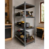 Office Elegante Metalna Polica 180x100x50 cm 5 Nivoa Nosivost 875 kg ( OE-MS-18010050 ) Cene