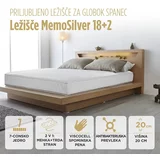 Vitapur LEIE MemoSilver Memory 18+2, 90 x 190 cm
