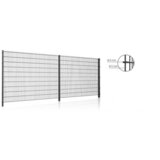  2D panelna ograda 6x5x6mm, Pocinkovana i plastificiran, 2,03x2,5 m, Antracit Cene