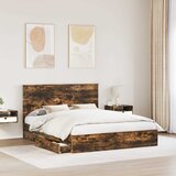  s od storage s ladicama Dimljeni hrast 160 x 200 cm | shoptok.hr