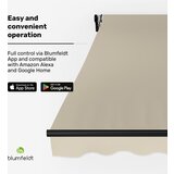Blumfeldt CloudShade Senčnik, Pametno upravljanje, UV zaščita, Montaža na steno | Shoptok.si