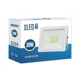 Xled led reflektor 30W, 6500K, 2400Lm , IP65, AC220-240V, beli ( 30w white ) 30w white Cene
