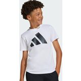 Adidas Majica za dečake J BL TEE 160, Bela