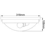 Elstead Lighting STROPNA SVETILKA Gravity 31.8/10.8 cm Slike