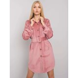 Italy Moda Dress-DHJ-SK-10333.12P-Dark Pink | shoptok.hr